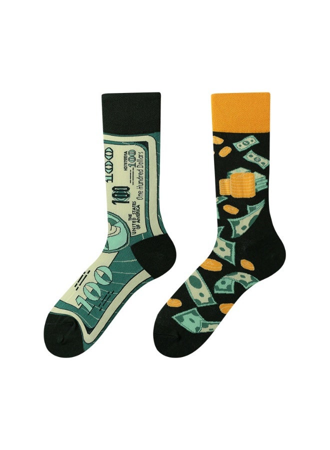 Fashion Anti Slip Breathable Sports Socks Three Piece Set