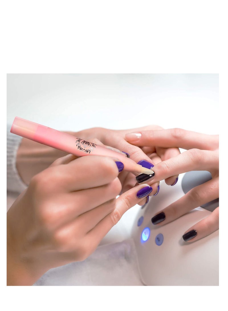 SYOSI 8 Pieces Nail Polish Corrector Pen Makeup Corrector Remover Pen Nail Polish Remover Pen Remover Mistakes Cleaner Nail Edge Cleaning Pen for Nail DIY Design or Salon Use (Green, Yellow, Pink, Purple) - Image 4