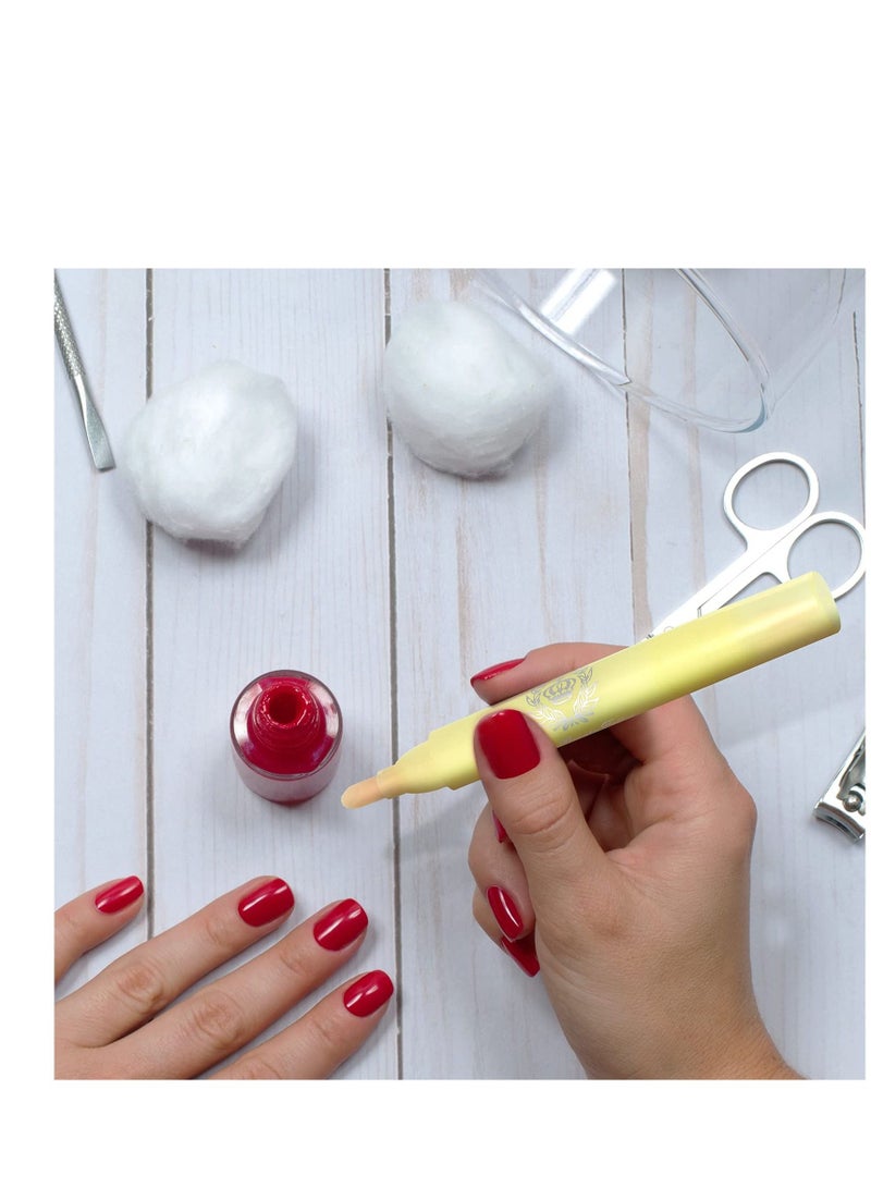 SYOSI 8 Pieces Nail Polish Corrector Pen Makeup Corrector Remover Pen Nail Polish Remover Pen Remover Mistakes Cleaner Nail Edge Cleaning Pen for Nail DIY Design or Salon Use (Green, Yellow, Pink, Purple) - Image 5