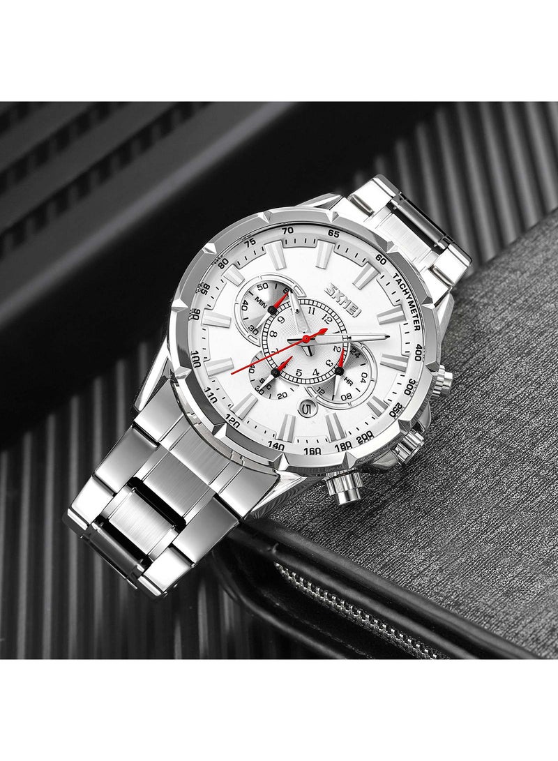 Men's Luxury  Stainless Steel Waterproof Watch 1429SISI - Image 3