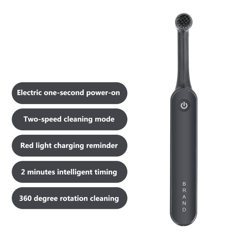 Electric Rechargeable Rotating Toothbrush Intelligent Timing Two-speed Cleaning IPX7 Waterproof Oral Care - Image 2