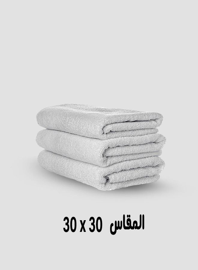 Banotex 3-piece bath towel set, made of the finest cotton, 30*30 cm - Image 2