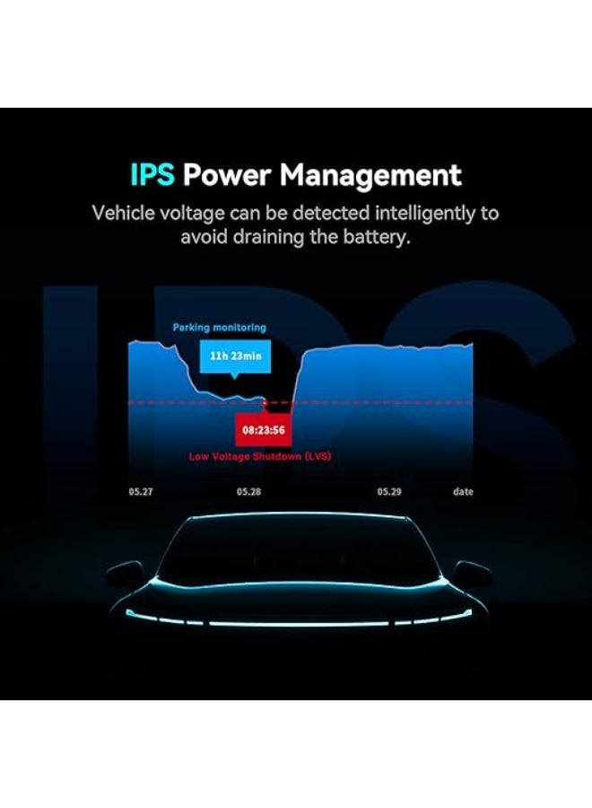 DDPAI OBD Hardwire Kit for Dash Cam Z60, Z60Pro Compatible with Z60 and Z60 πLink Models, Enabling 24 Hours Parking Monitor, 12V/2A to 5V/3A, 3 Meters Long - Image 3