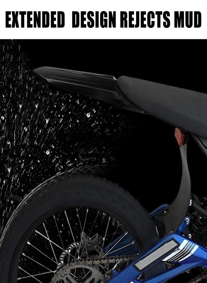 URLWALL Modified Extended Longer Rear Fender for Segway Sur-Ron Light Bee X and S, Upgraded Extra Long Mudguards Protector, Plastic Dirt Bike Long Pit Tail Fender Mud Flap Guard, 15.5×5.9‘’ - Image 3