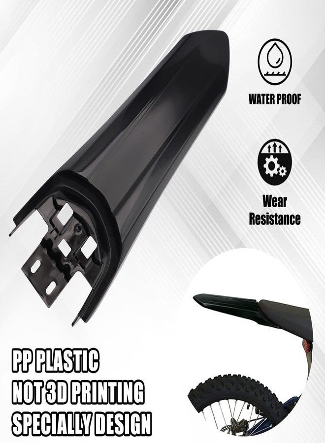 URLWALL Modified Extended Longer Rear Fender for Segway Sur-Ron Light Bee X and S, Upgraded Extra Long Mudguards Protector, Plastic Dirt Bike Long Pit Tail Fender Mud Flap Guard, 15.5×5.9‘’ - Image 5