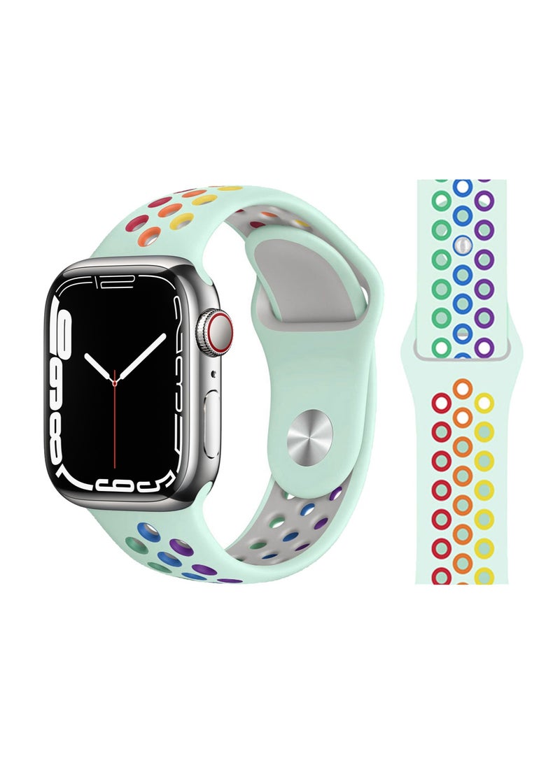 Perfii 3pcs Watch Bands Replacement for Apple Watch Strap Compatible with Apple Watch 49/46/45/44/42mm Series 10/9/8/7/6/5/4/SE/Ultra - Image 2