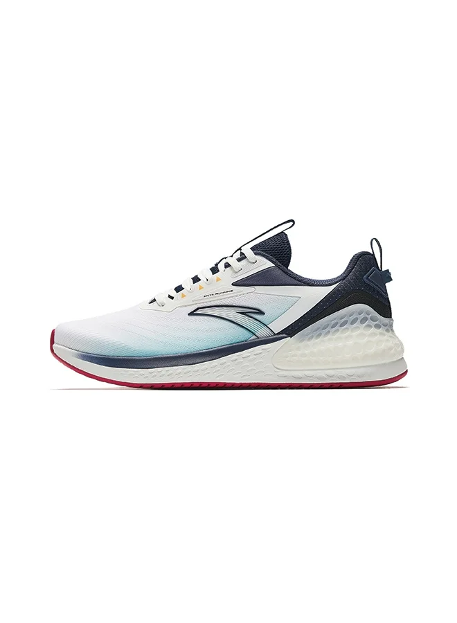 ANTA ANTA C37+ | soft bottom lightweight running shoes men White work Commute breathable cushioning sports shoes