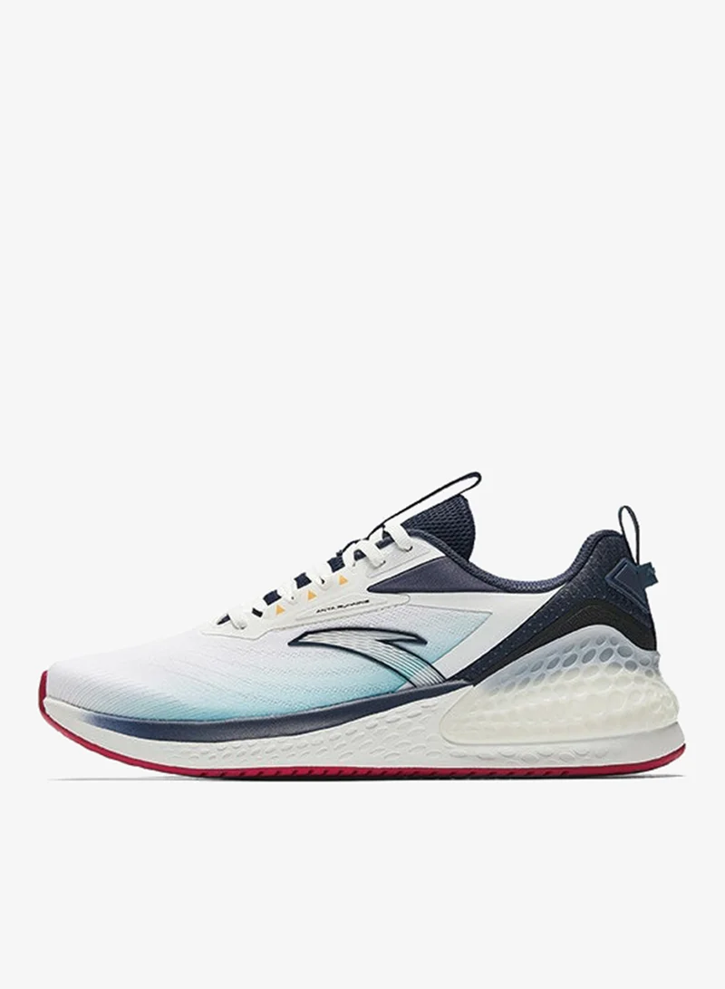 ANTA C37+ | soft bottom lightweight running shoes work Commute breathable cushioning sports shoes White