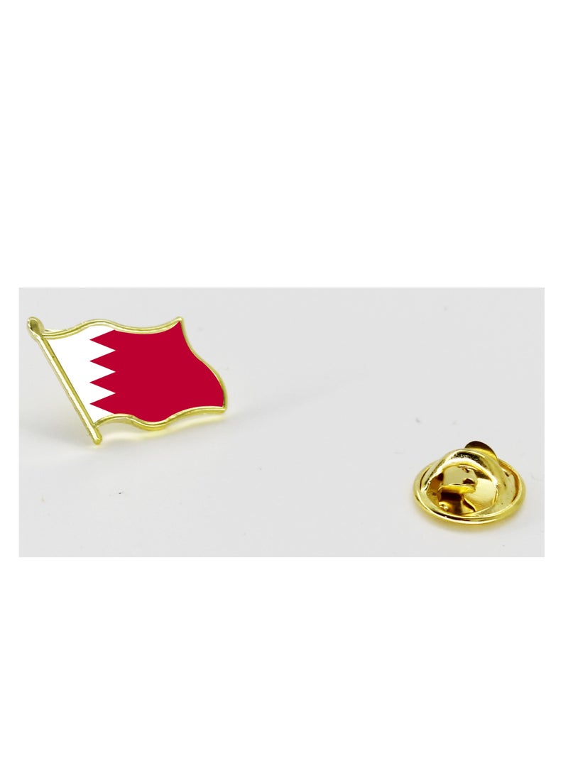 PRINTSHOP4ME - Bahrain National Flag Lapel Pins and Brooch Badge to show your patriotism for Bahrain (Flag Badge) - Image 1