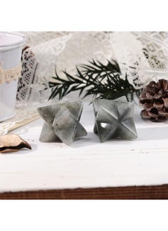 Loveliome Loveliome Natural Moonstone Merkaba Crystal Protection Sacred Meditation Energy Generator Healing Chakra Six-Pointed Star 1 Inch  - Image 5