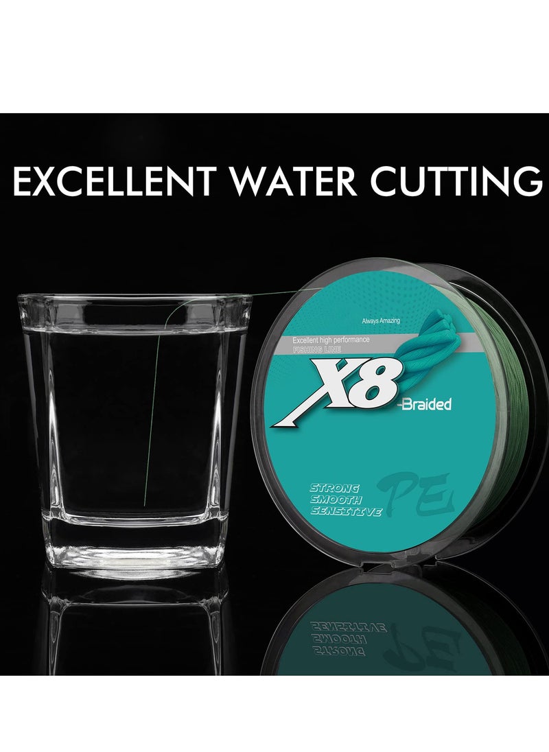 Generic - Ultra-Thin Braided Fishing Line - 6LB/275m, Sensitive & Precise Casting, Softer & Smoother, Abrasion Resistant, Zero Stretch, No Memory for Enhanced Performance. - Image 1