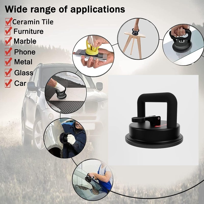 FEDDE Dent Puller for Car Body - Dent Removal Kit, Paintless Dent Repair, Car Dent Repair Tools, Multifunctional Suction Cup Dent Remover for Glass, Furniture, Tiles, Mirror etc - Image 4