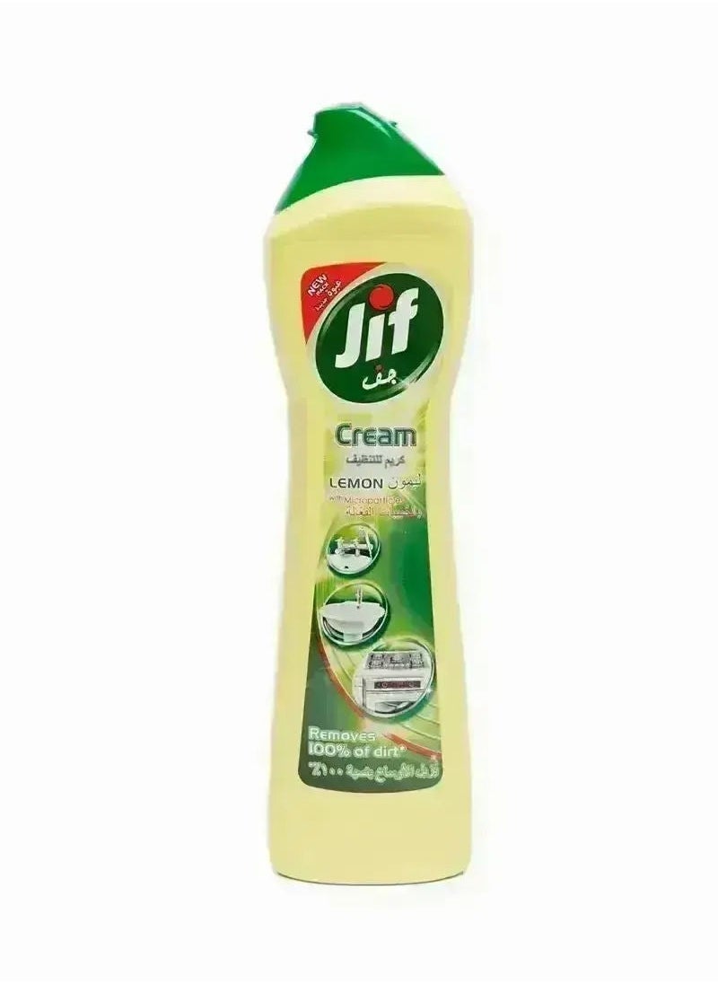 Jif Cream Cleaner With Microcrystals Lemon, 500ml 