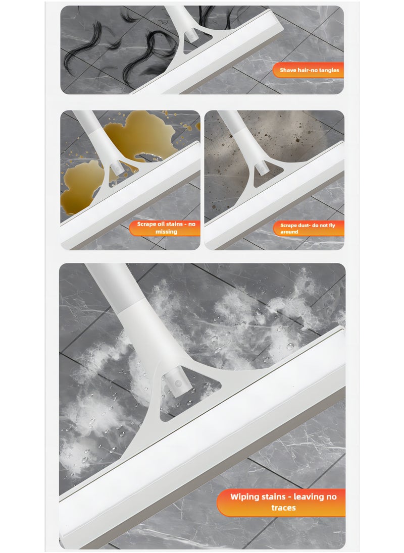 Generic - Glass Wiper, Bathroom Mirror Brush, Window Scraper ,Professional Cleaning Tools ,Silicon Rubber Scraper - Image 1