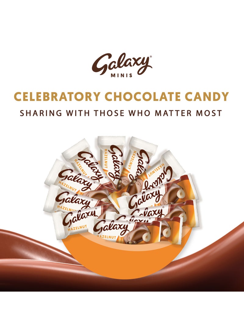 Galaxy Chocolate Minis Hazelnut Mini Chocolate Bars 137.5g - Image 3