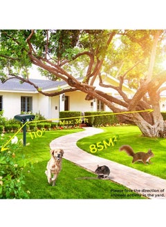 KASTWAVE Ultrasonic Animal Repeller, Solar Powered Animal Repellent, Waterproof Animal Deterrent Devices Outdoor Repels  - Image 4