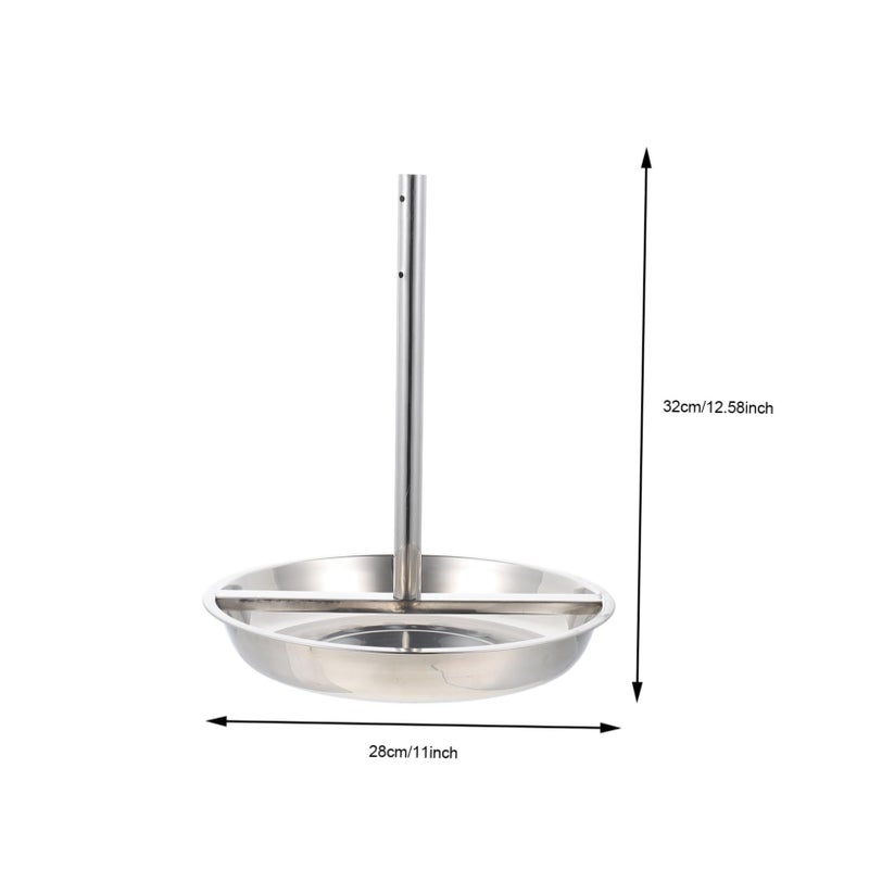Stainless Steel Vertical Roaster Rack For Beer Can Chicken Turkey Poultry BBQ Grill Easy Clean - Image 3