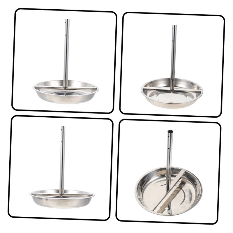 Stainless Steel Vertical Roaster Rack For Beer Can Chicken Turkey Poultry BBQ Grill Easy Clean - Image 4