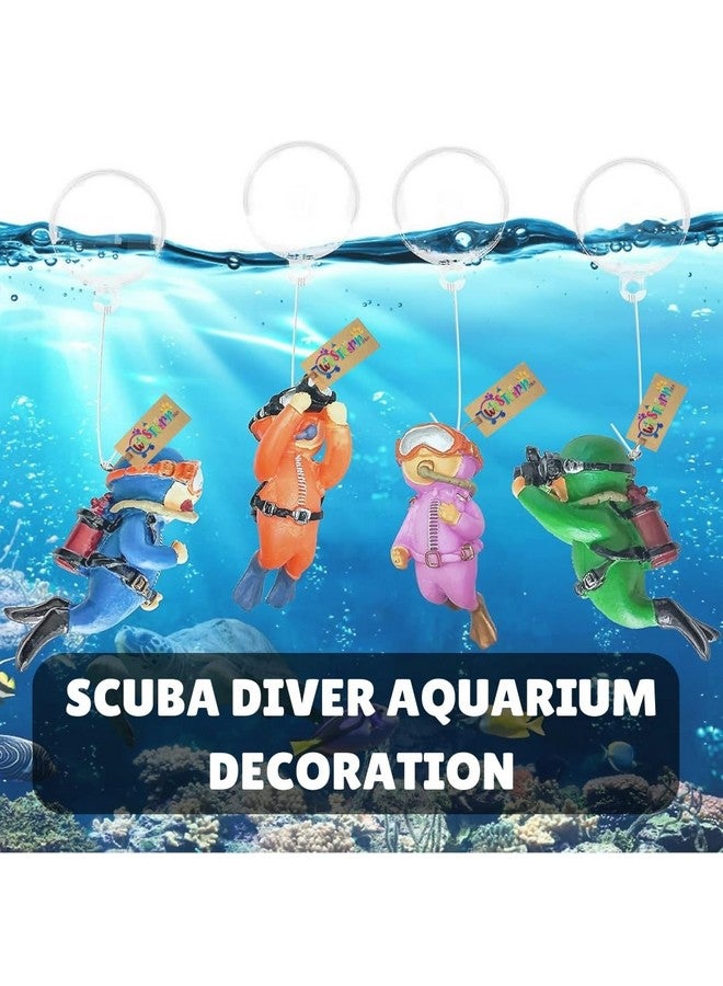 Western Era Diver Decor Adds A Touch Of Realism To Your Aquarium With Its Lifelike Underwater Theme. Featuring Vibrant Colors And Crafted From Non-Toxic Materials, This Aquarium. - Image 5