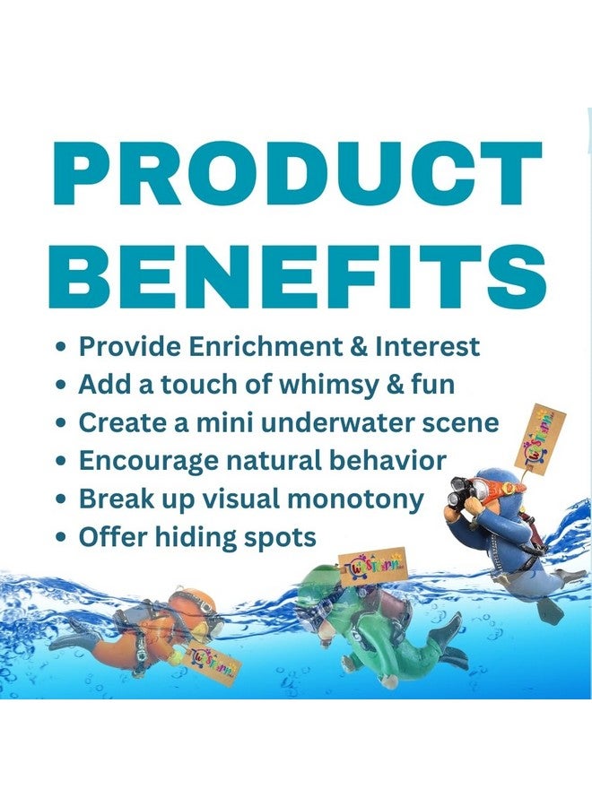 Western Era Diver Decor Adds A Touch Of Realism To Your Aquarium With Its Lifelike Underwater Theme. Featuring Vibrant Colors And Crafted From Non-Toxic Materials, This Aquarium. - Image 2