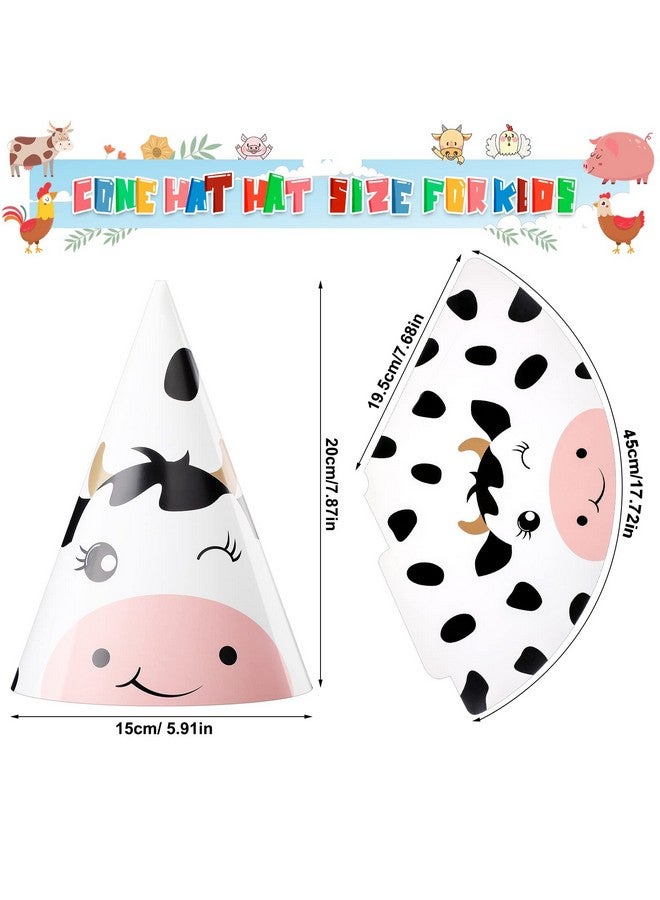 Zhanmai 30 Pcs Animal Themed Costume Headwear for Farm Kids Birthday Party Favor, DIY Photo Props Toddlers Baby Holiday Games Party Decoration, Horse, Chicken, Duck, Sheep, Cow, Pig - Image 4