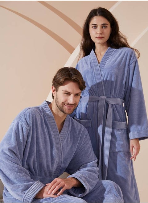 Reefi Modern robe - petrol blue