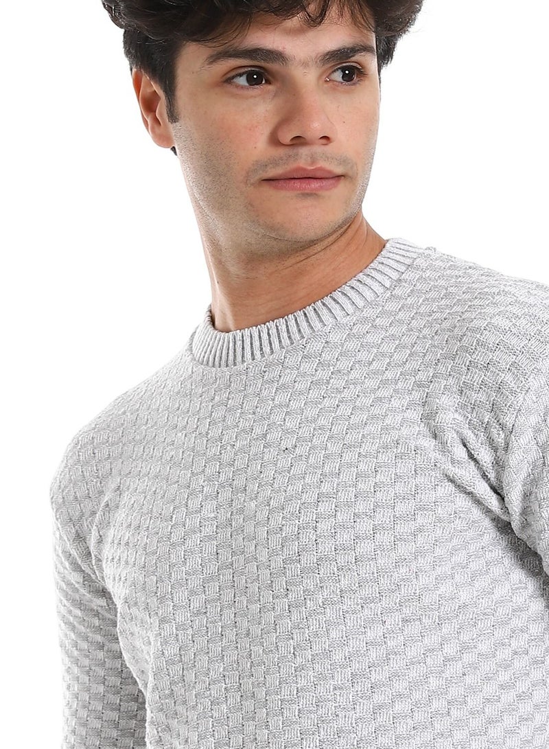 Caesar Wool Mens Pullover With Multi Design  - Image 4