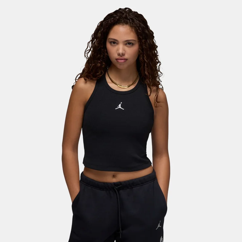 Jordan Black Women's Essentials Tank Top for Women | Best Price UAE