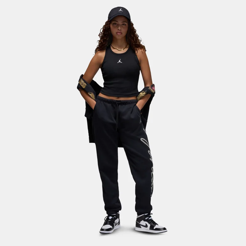 Jordan Black Women's Essentials Tank Top for Women | Best Price UAE