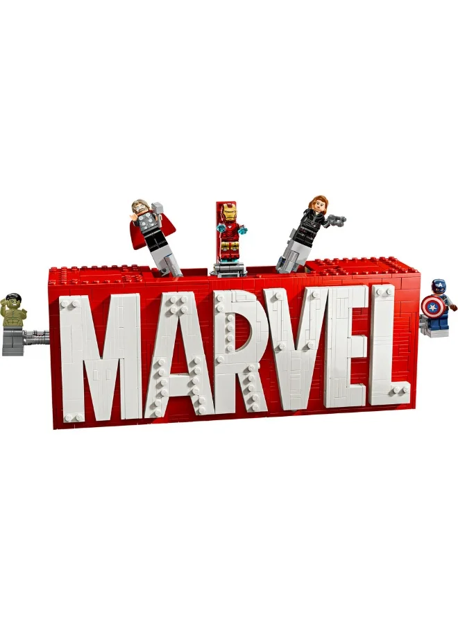 LEGO Super Heroes Marvel Logo & Minifigures 76313 (931) Pieces