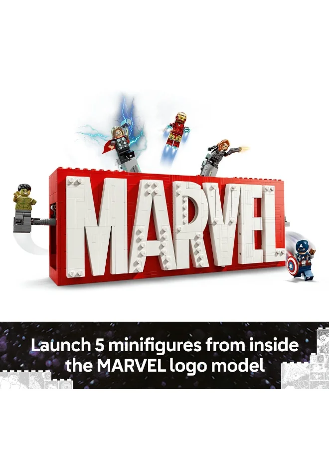 LEGO Super Heroes Marvel Logo & Minifigures 76313 (931) Pieces