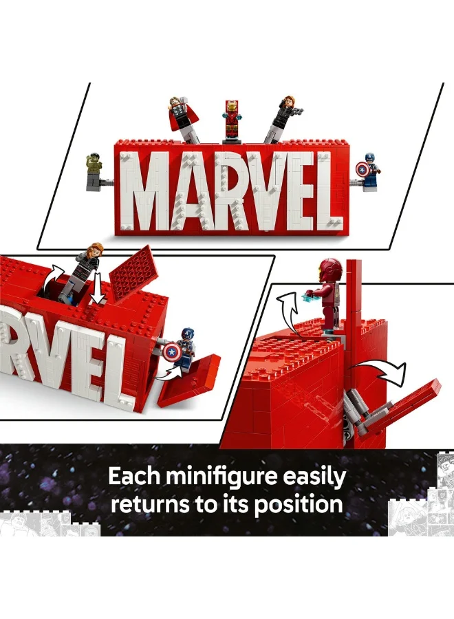 LEGO Super Heroes Marvel Logo & Minifigures 76313 (931) Pieces