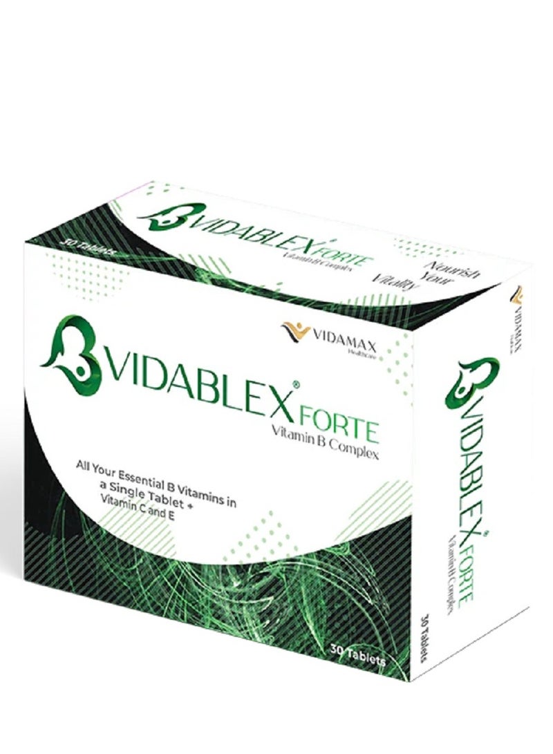 VIDAMAX فيدابليكس فورت تاب 30 حبة