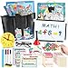 wookidel Pretend Play Teacher Set for Kids with Numbers Bell Whiteboard Learning Clock Over 40 Pieces Included Pretend Set Toys Gift for Kids Age 5 6 7 8 - Image 2