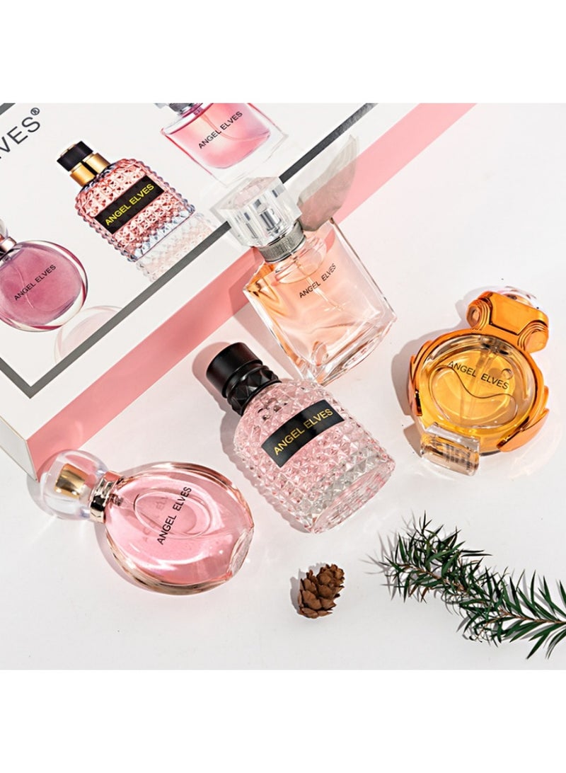 إينجل مجموعة عطور Cherish Goddess المكونة من 4 قطع – مجموعة عطور نسائية تدوم طويلاً مع بخاخ عطر للجسم ومعطر للمنزل، مناسبة للجسم والغرفة والسيارة - Image 3