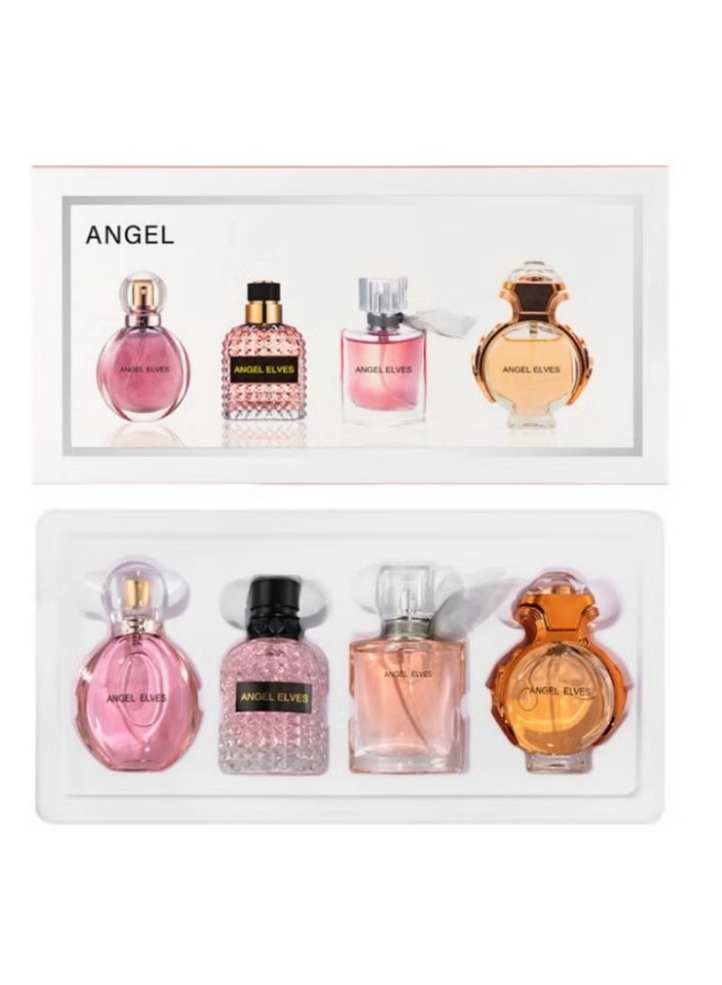 إينجل مجموعة عطور Cherish Goddess المكونة من 4 قطع – مجموعة عطور نسائية تدوم طويلاً مع بخاخ عطر للجسم ومعطر للمنزل، مناسبة للجسم والغرفة والسيارة - Image 4
