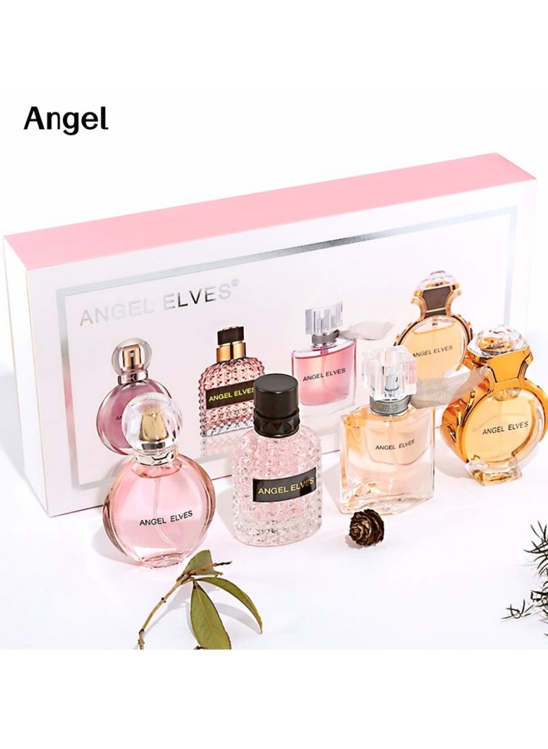 إينجل مجموعة عطور Cherish Goddess المكونة من 4 قطع – مجموعة عطور نسائية تدوم طويلاً مع بخاخ عطر للجسم ومعطر للمنزل، مناسبة للجسم والغرفة والسيارة - Image 1