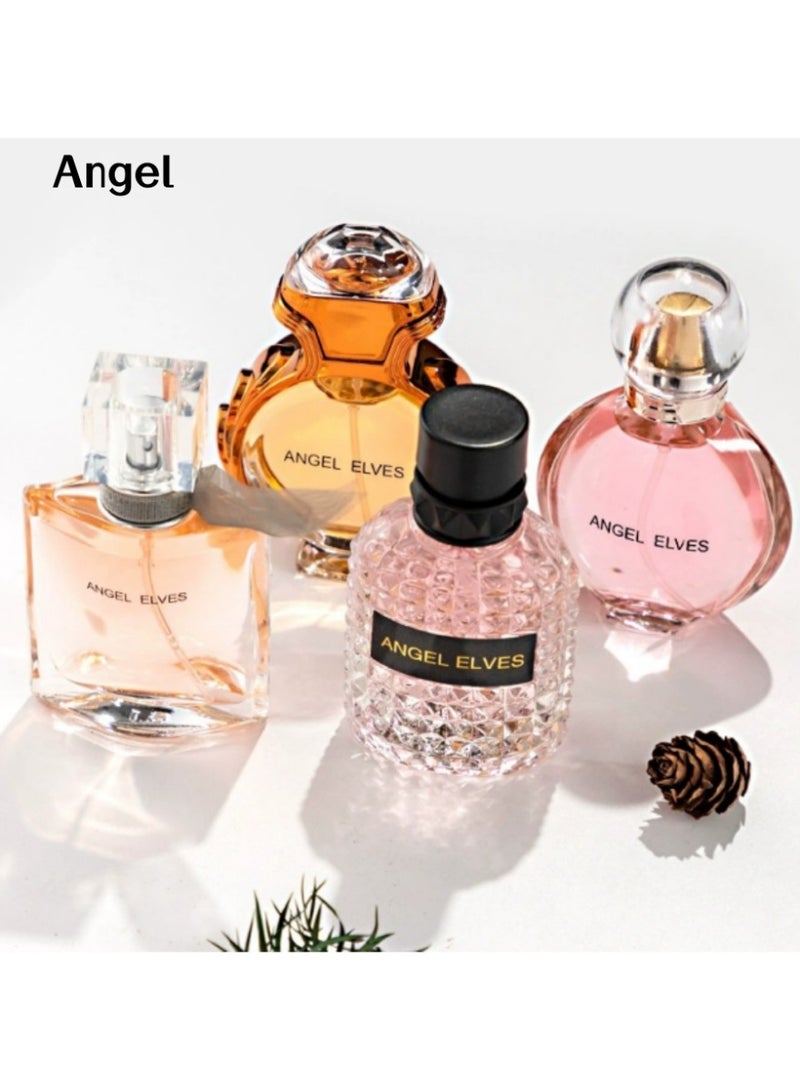 إينجل مجموعة عطور Cherish Goddess المكونة من 4 قطع – مجموعة عطور نسائية تدوم طويلاً مع بخاخ عطر للجسم ومعطر للمنزل، مناسبة للجسم والغرفة والسيارة - Image 2