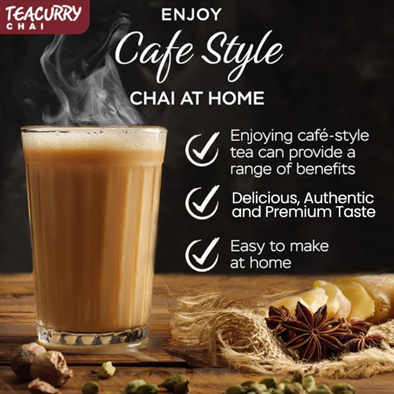 TEACURRY شاي تيكاري الوردي - (100 جرام) بتلات الورد الفارسي النقية | شاي بنكهة غريبة خالي من الكافيين - Image 4