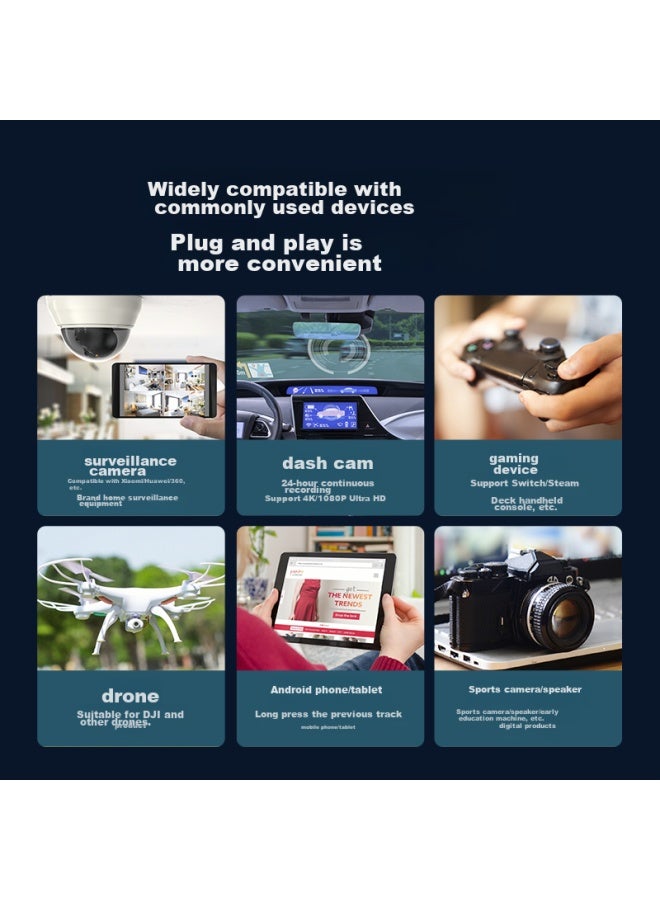 JD.com Jd Jingzao 256gb Tf Memory Card U3 C10 A1 V30 4k High-speed Version For Dash Cam, Surveillance Camera, And Smartphone - Image 3
