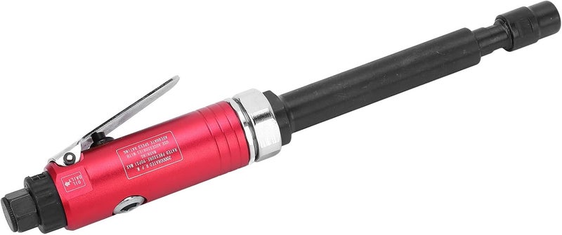 Air Die Grinder 20000RPM 90PSI, Pneumatic Grinding Machine with Extended Shaft, Includes 3mm and 6mm Collets for Metal Polishing Rust Removal and Tire Repair (EU Style) - Image 5