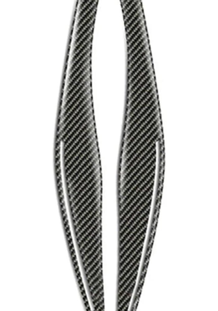 Vuzmode Carbon Fiber Headlight Eyelid Covers for BMW E90 E91 - Image 1