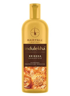 INDULEKHA Indulekha Bringha, Shampoo, 340ml, for Hair Fall Control, with Bringharaj Extracts, Amla, Shikakai, Paraben-Free, for Men and Women  - Image 1