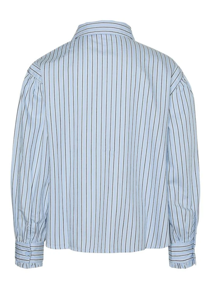 Vero Moda Girl Kids Striped Button Down Shirt
