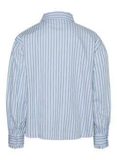 Vero Moda Girl Kids Striped Button Down Shirt  - Image 5