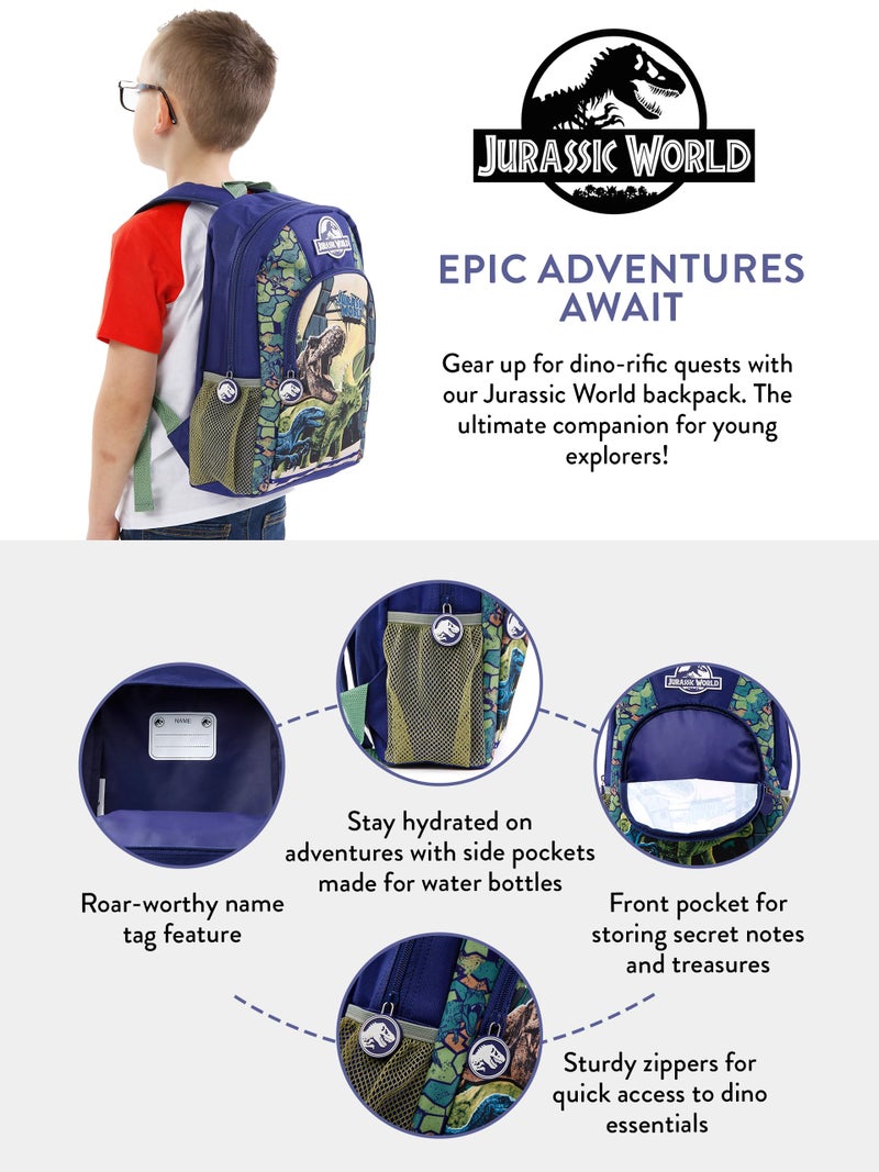 Jurassic World Backpack | Boys Backpacks For Kindergarten And Preschool | Kids Dinosaur Bag - Image 4