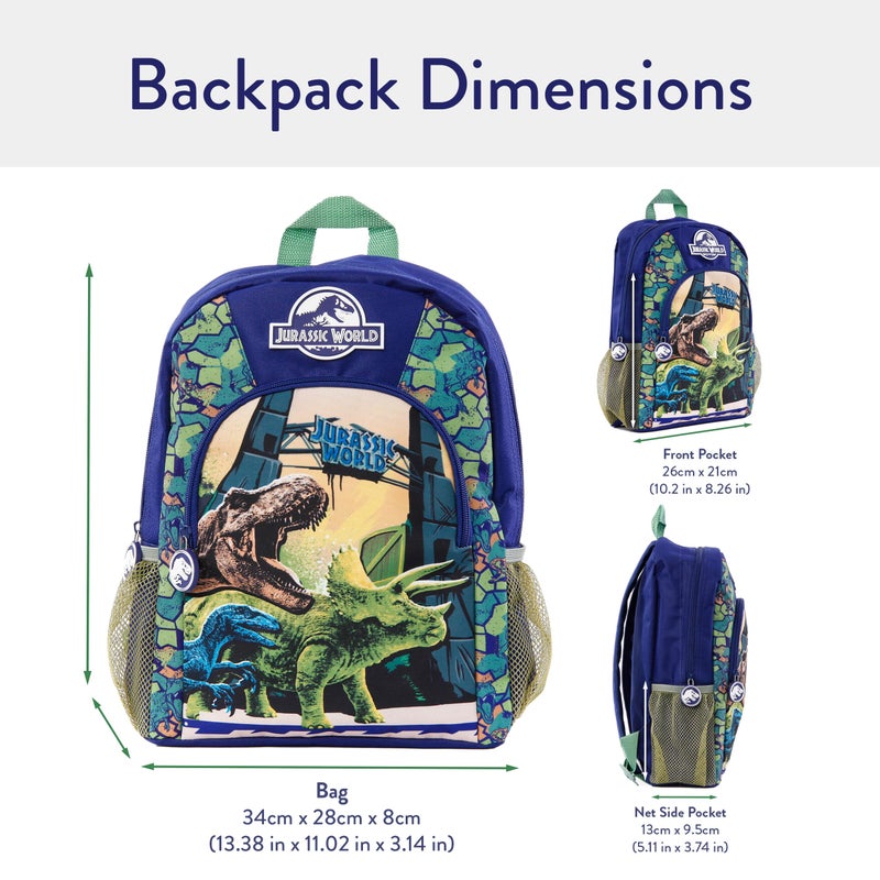 Jurassic World Backpack | Boys Backpacks For Kindergarten And Preschool | Kids Dinosaur Bag - Image 3