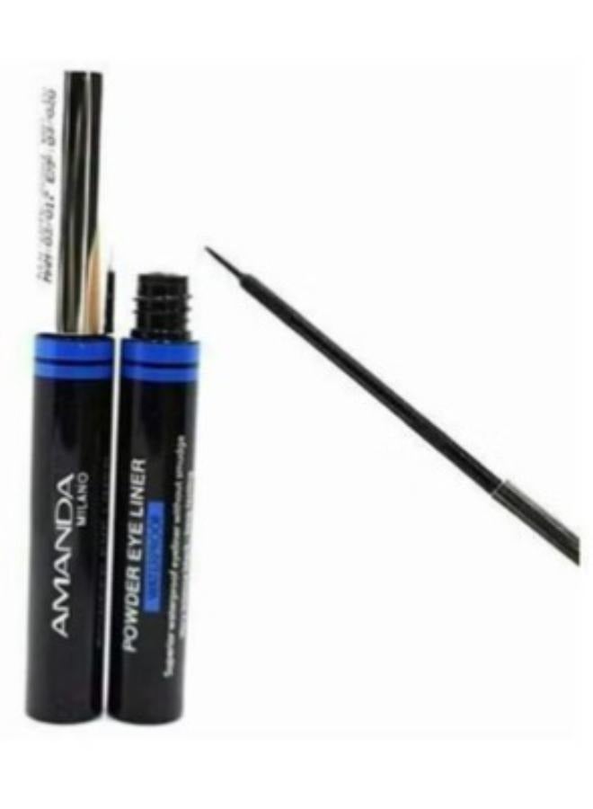 Amanda Milano Waterproof Powder EyeLiner Black  - Image 2