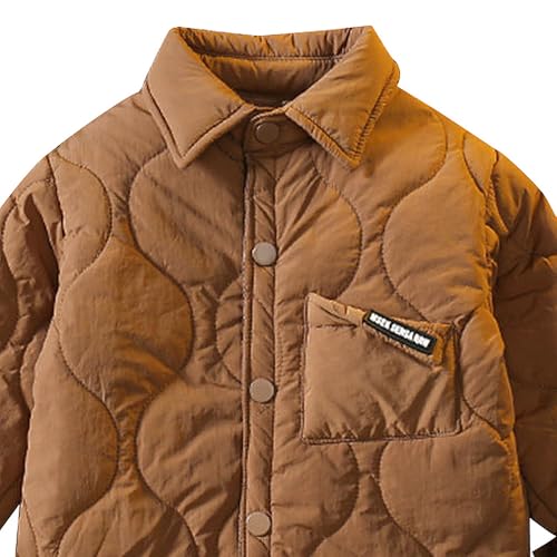Hopscotch Boys Polyester Waist Length Jacket In Khaki Color For Ages (6-7 Years) - Image 3