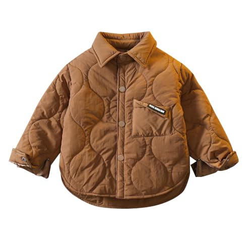 Hopscotch Boys Polyester Waist Length Jacket In Khaki Color For Ages (6-7 Years) - Image 1